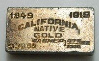 Rare c. 1915 Panama Pacific Expo 1.475 oz Gold Washed (1 of 5)