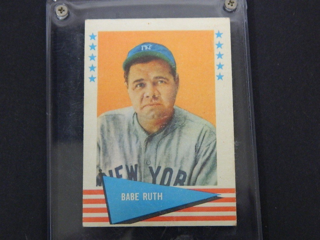 1961 Fleer Babe Ruth New York Yankees #75 (1 of 4)