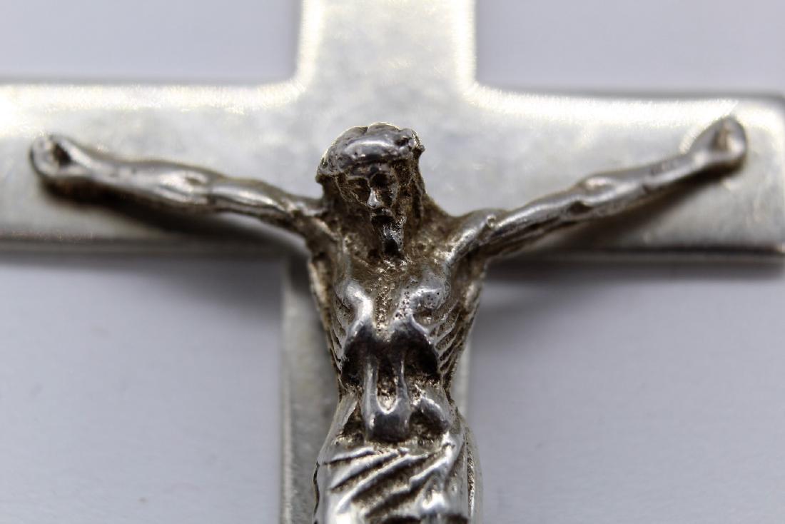 Taxco Large Sterling Silver Crucifix (1 of 5)