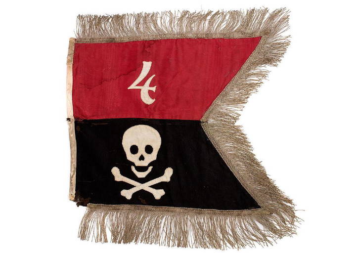 Russian Civil War Kornilov Flag
