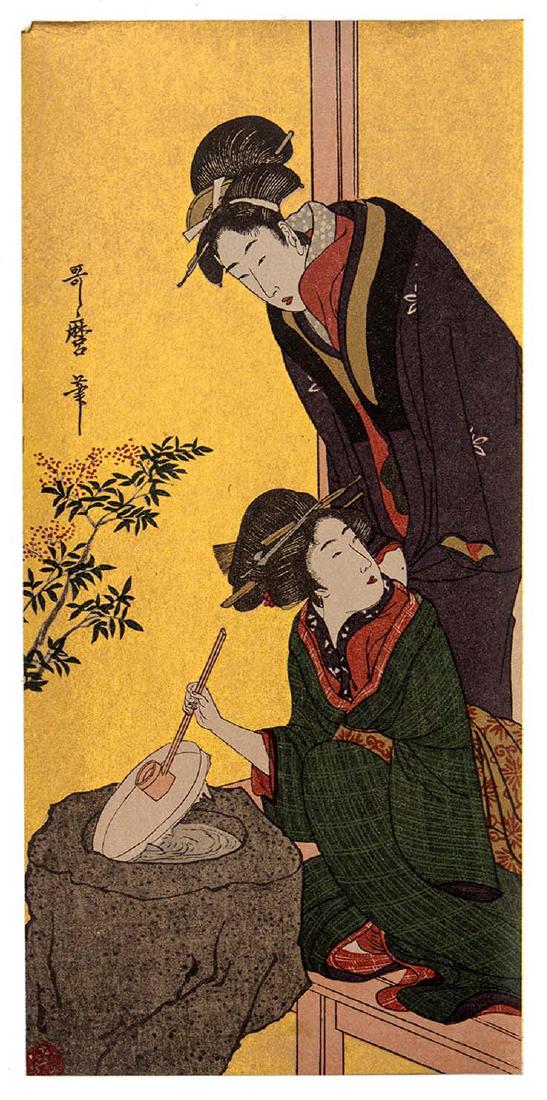 A SET OF THREE JAPANESE PRINTS (1 of 4)