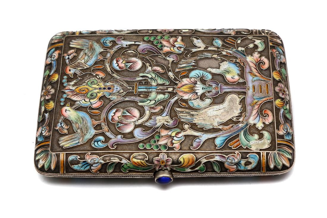 IMPERIAL RUSSIAN CIGARETTE CASE, 19TH C. (1 of 4)