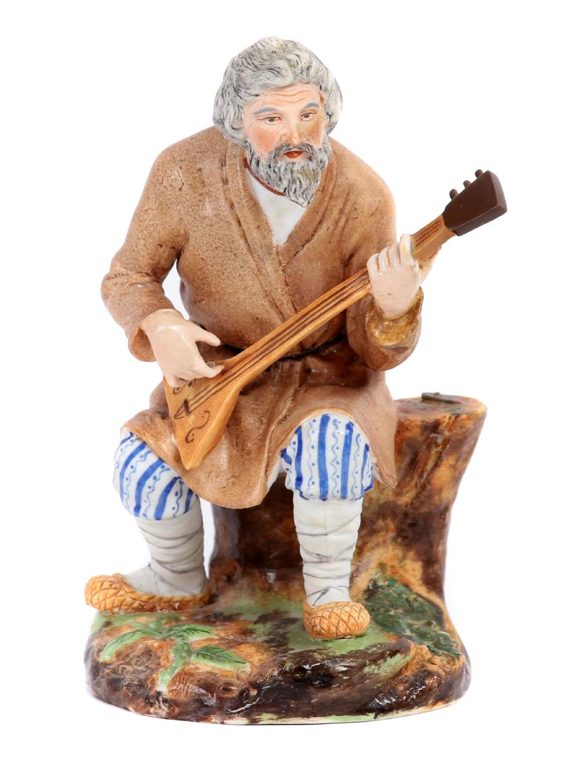 RUSSIAN PORCELAIN FIGURE BY POPOV (1 of 6)