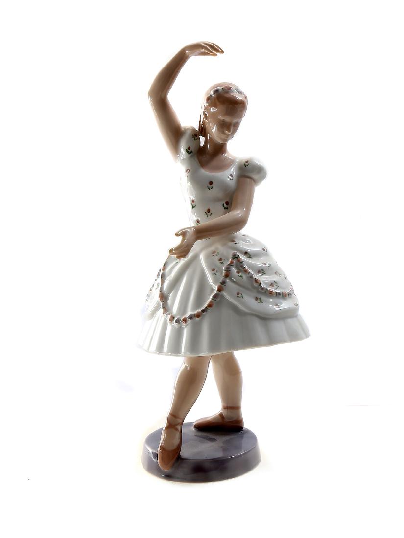 BALLERINA MADE IN DENMARK 2355 3 COPENHAGEN PORCELAIN (1 of 3)