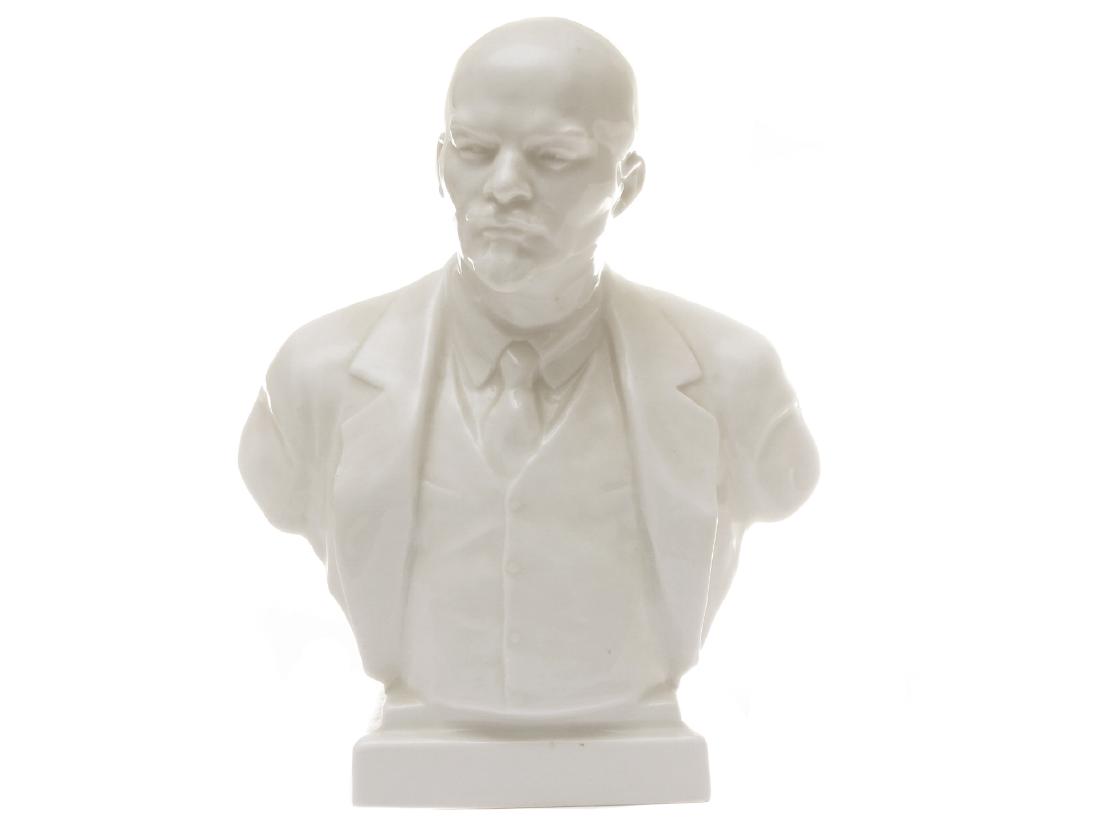 LOMONOSOV PORCELAIN FACTORY (LFZ) BUST OF LENIN (1 of 4)