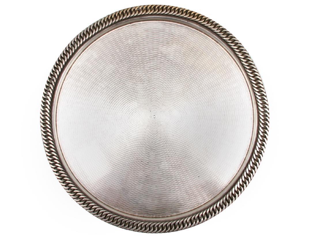 RARE HERMES VINTAGE LARGE ROUND WICKER (1 of 4)