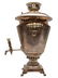 A LARGE RUSSIAN SILVER SAMOVAR BY OVCHINNIKOV - 3