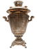 A LARGE RUSSIAN SILVER SAMOVAR BY OVCHINNIKOV - 4