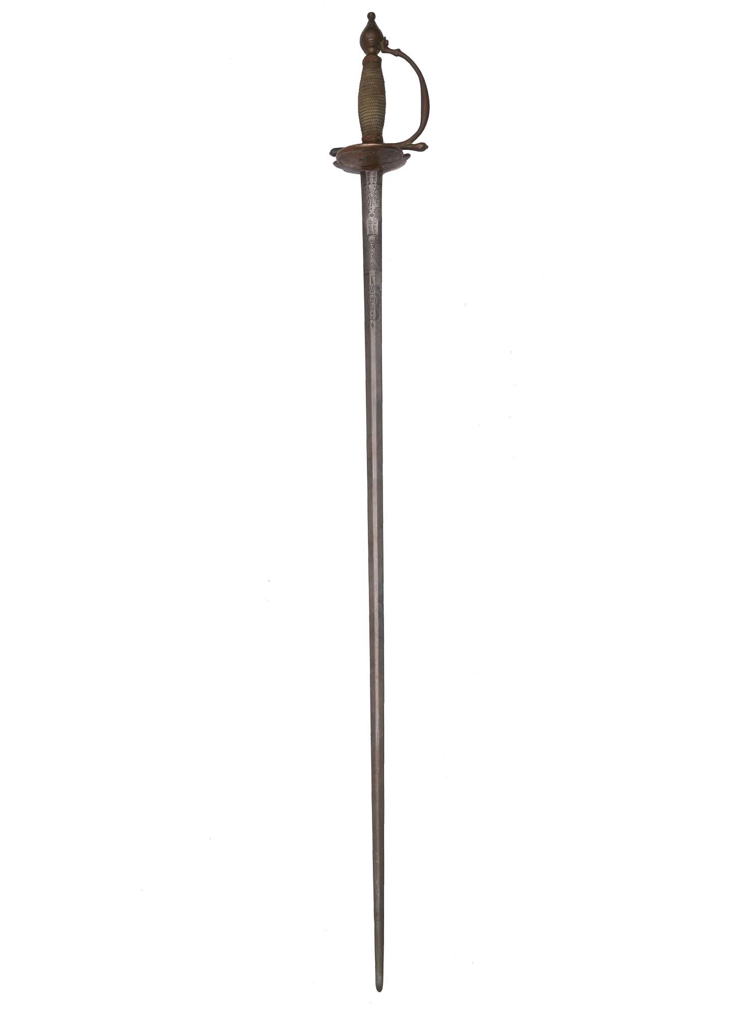 A FRENCH SWORD RAPIER CA. 16901710 Oct 26, 2019 HELIOS AUCTIONS in NY