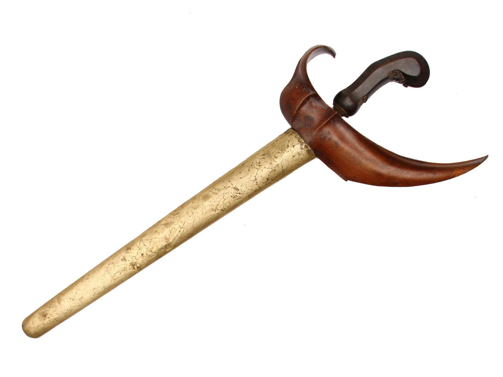 A MALAYSIAN OR JAVANESE KRIS DAGGER (1 of 4)