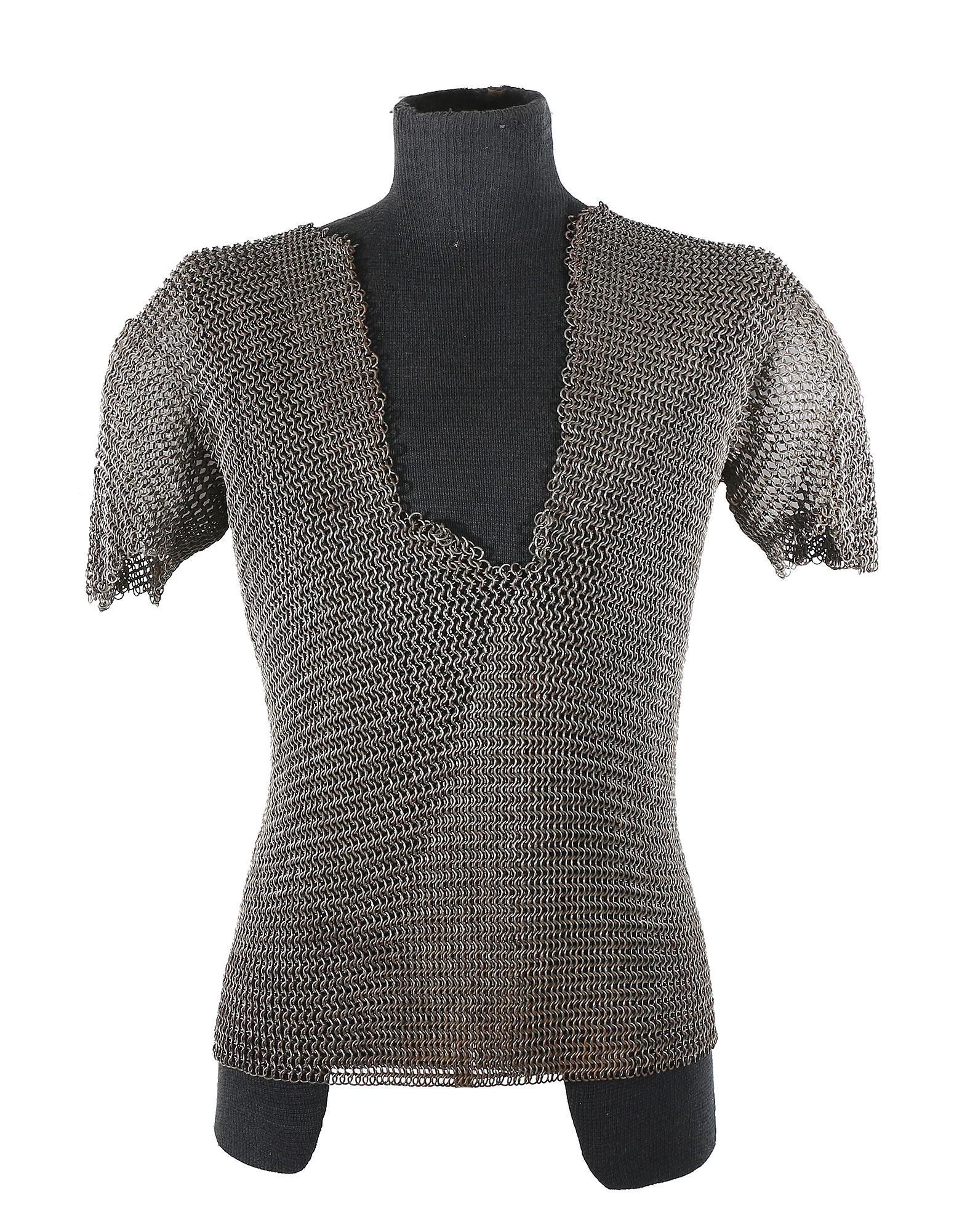 AN INDO-PERSIAN CHAINMAIL SHIRT, 18TH CEN. (1 of 3)