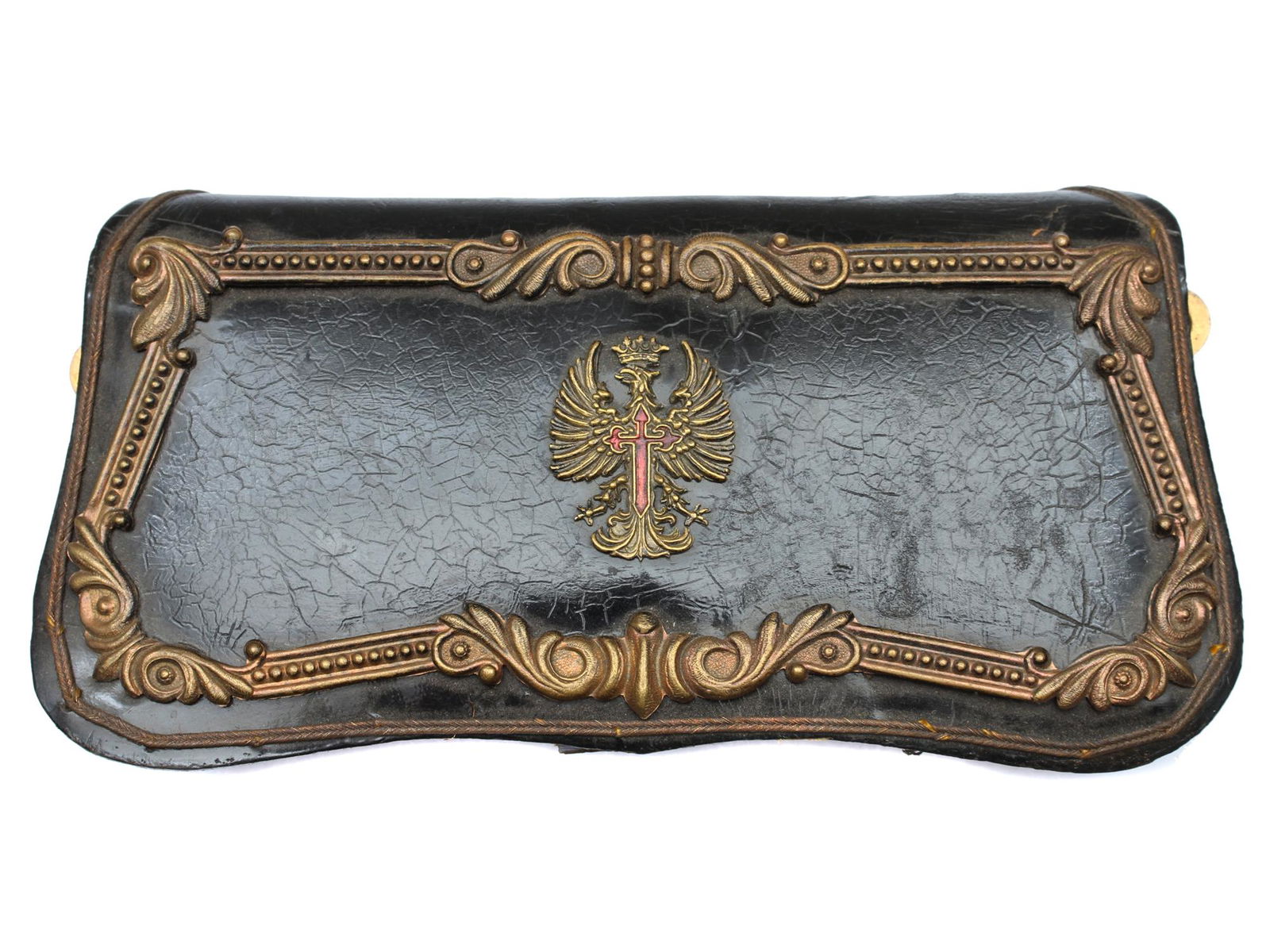 A SPANISH ARMY CARTOUCHE POUCH, CIRCA 1886-1931 (1 of 3)