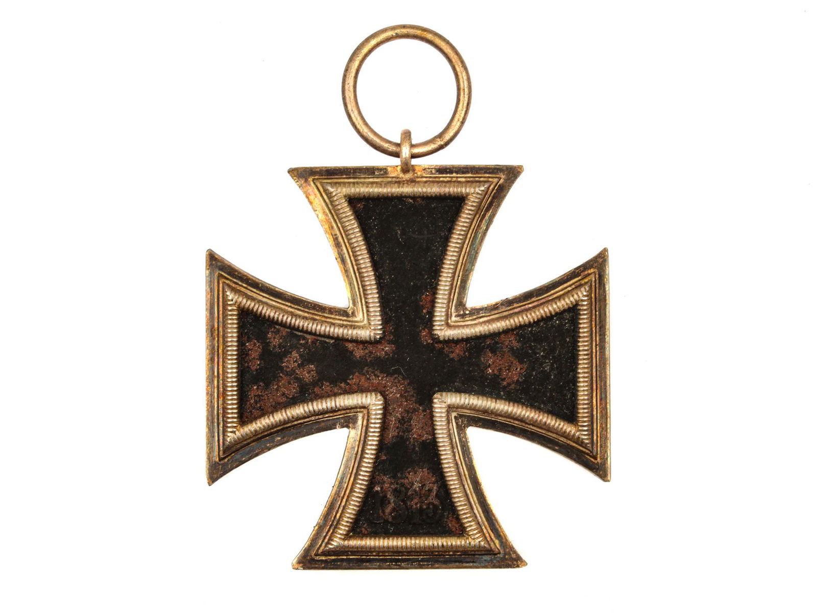A GERMAN WW2 IRON CROSS SECON CLASS (1 of 2)