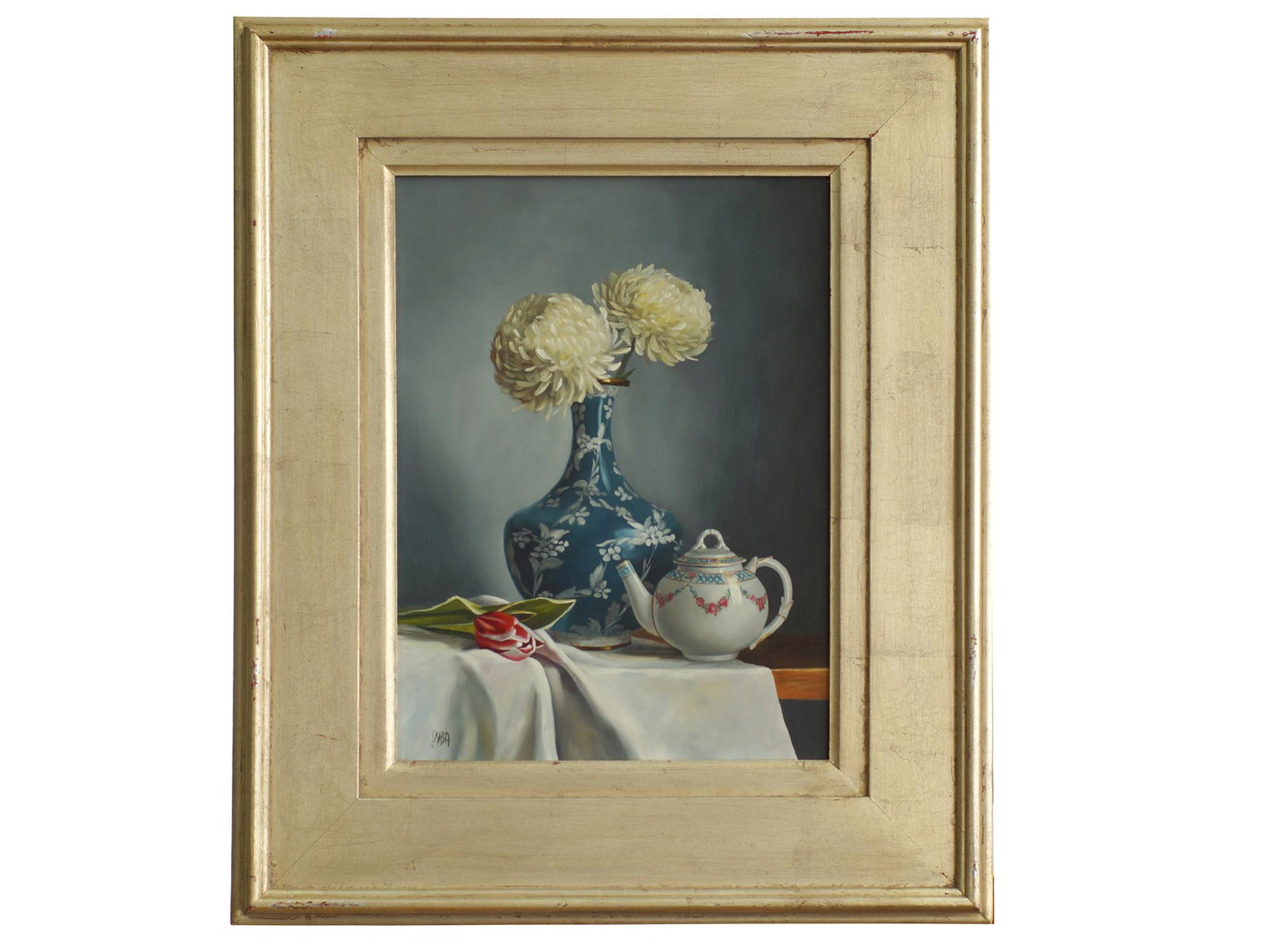 A JULIE BAKER ALBRIGHT. STILL LIFE. OIL ON CANVAS, 21ST (1 of 5)