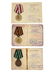 A DOCUMENTED GROUP OF SOVIET RUSSIAN MEDALS