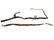 A SET OF TWO PIERCED IRON TIBETAN BELTS - 2