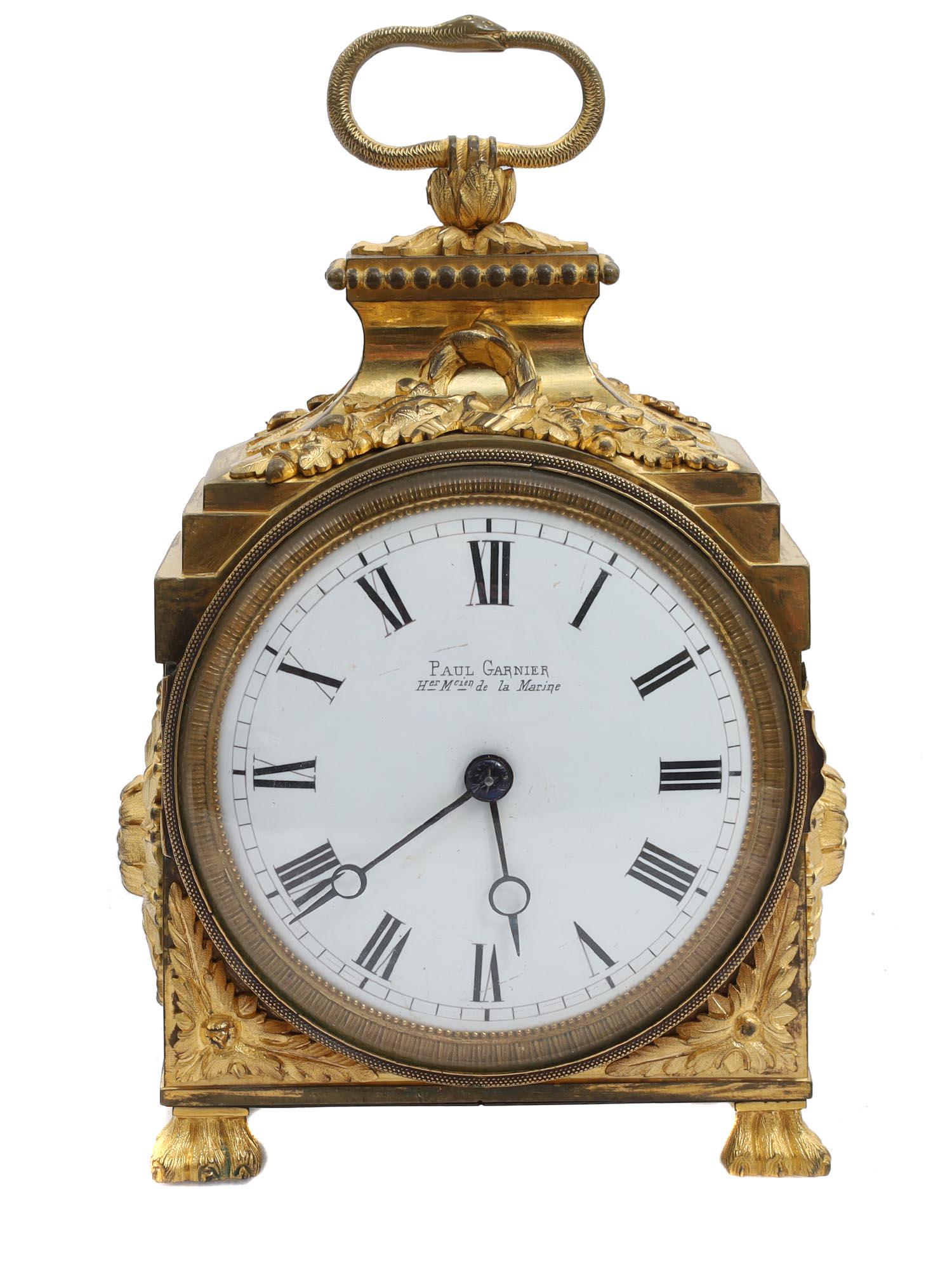AN ANTIQUE FRENCH CARRIAGE CLOCK PAUL GARNIER (1 of 8)