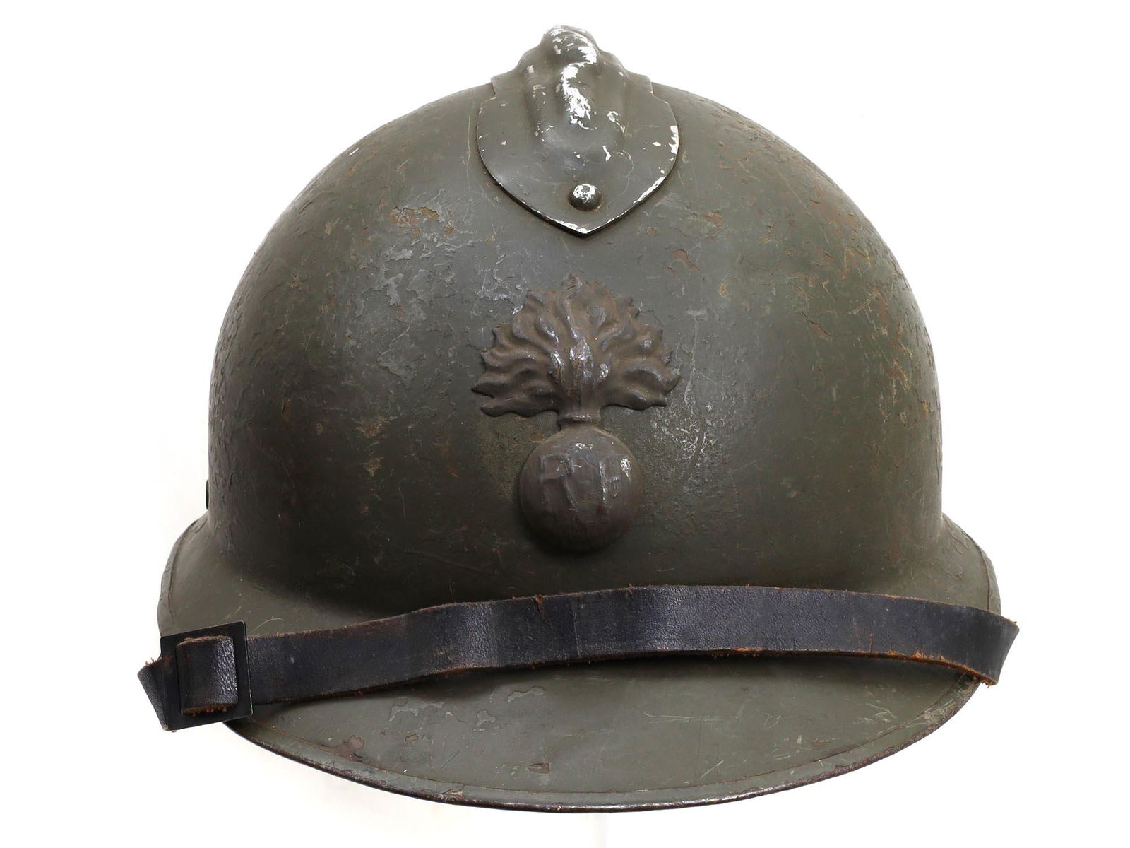 A FRENCH ARMY ADRIAN HELMET M1915, INFANTRY (1 of 6)