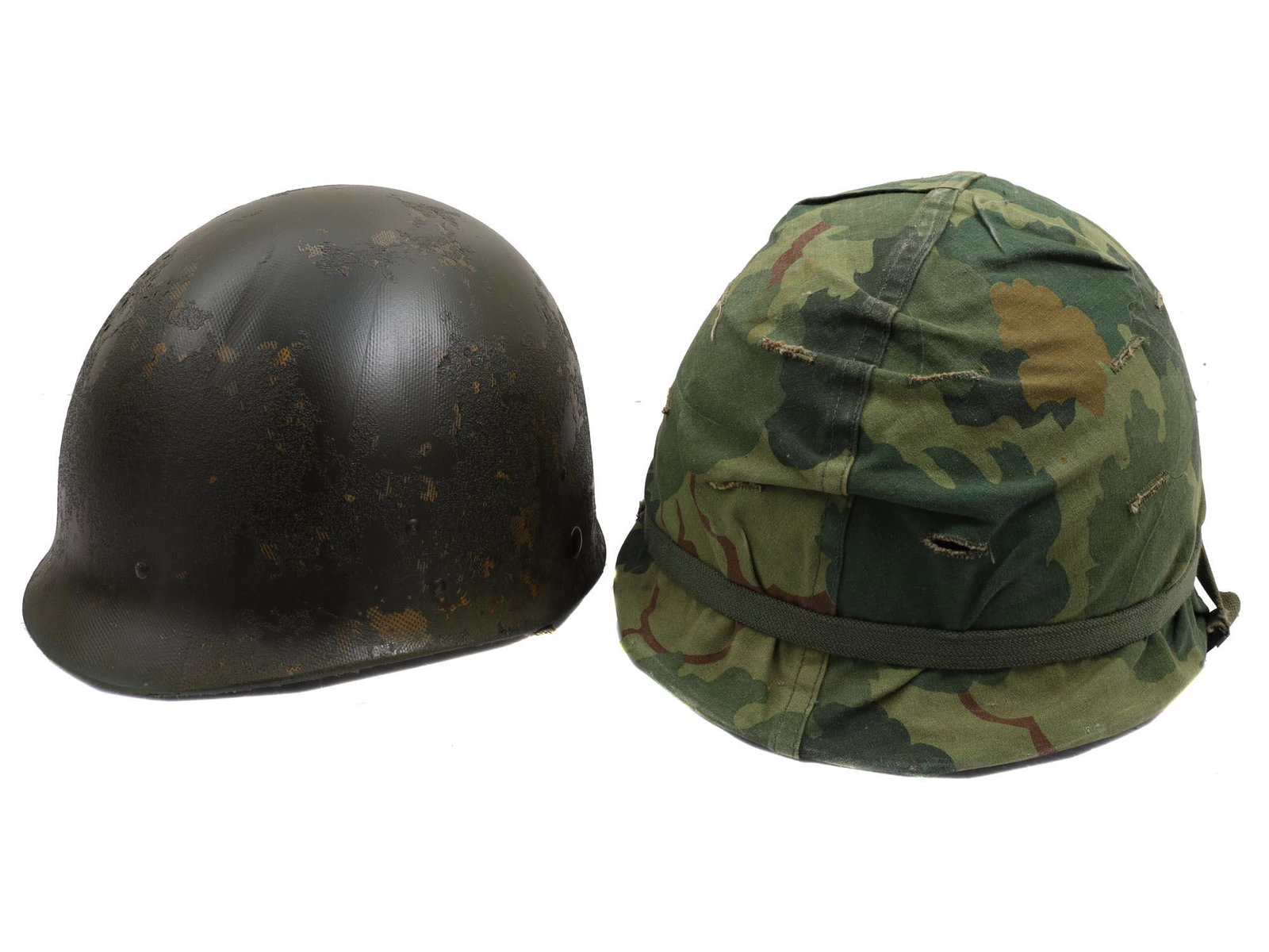 ORIGINAL U.S. M1 HELMET USMC PARATROOPER (1 of 9)