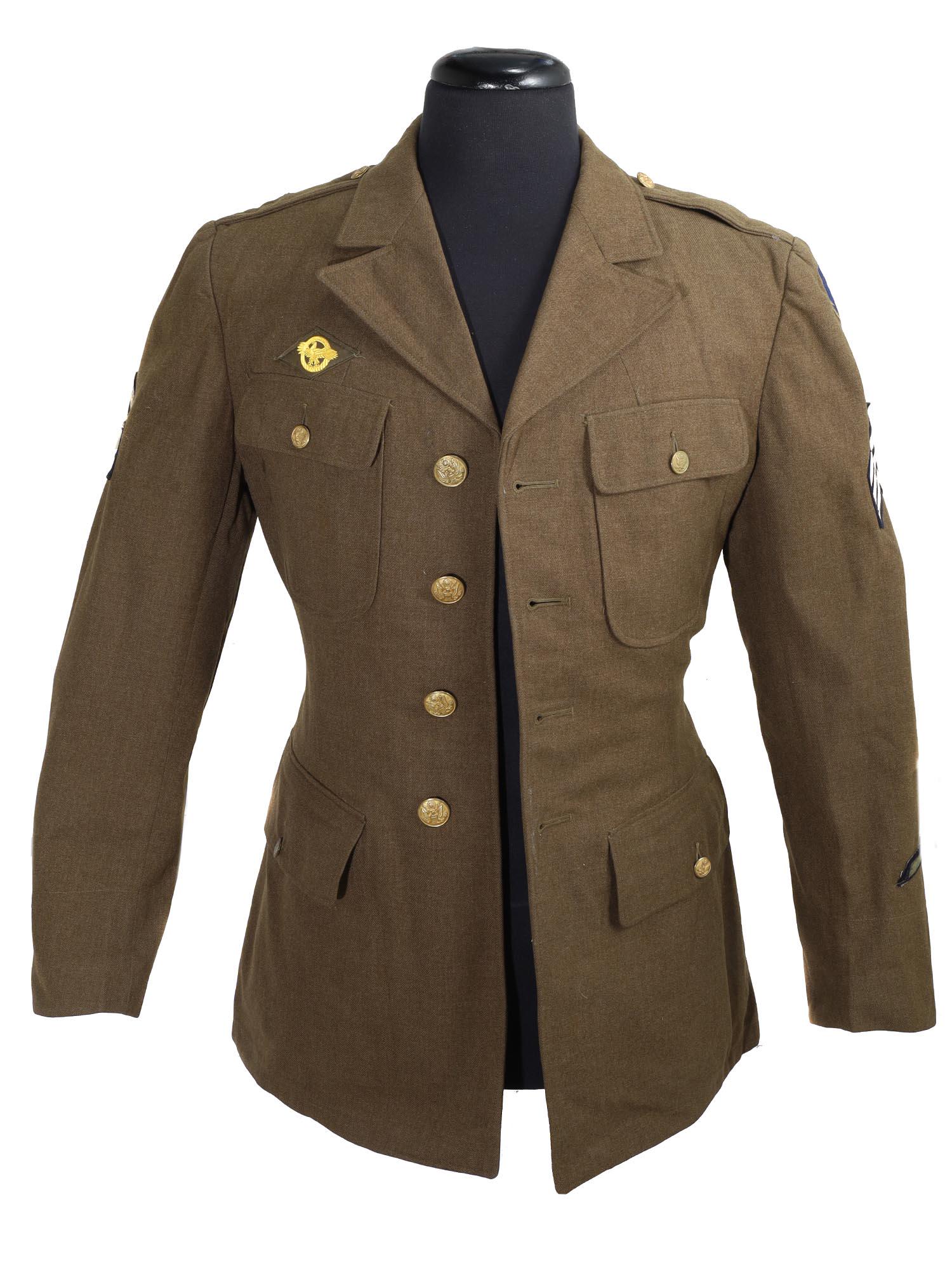 ORIGINAL U.S. WWII ARMY UNIFORM JACKET (1 of 6)