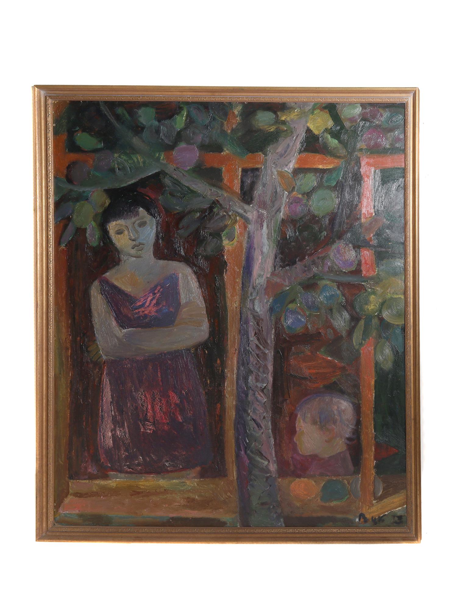 AN OLEG VUKOLOV OIL ON CANVAS PAINTING, RUSSIAN (1 of 3)