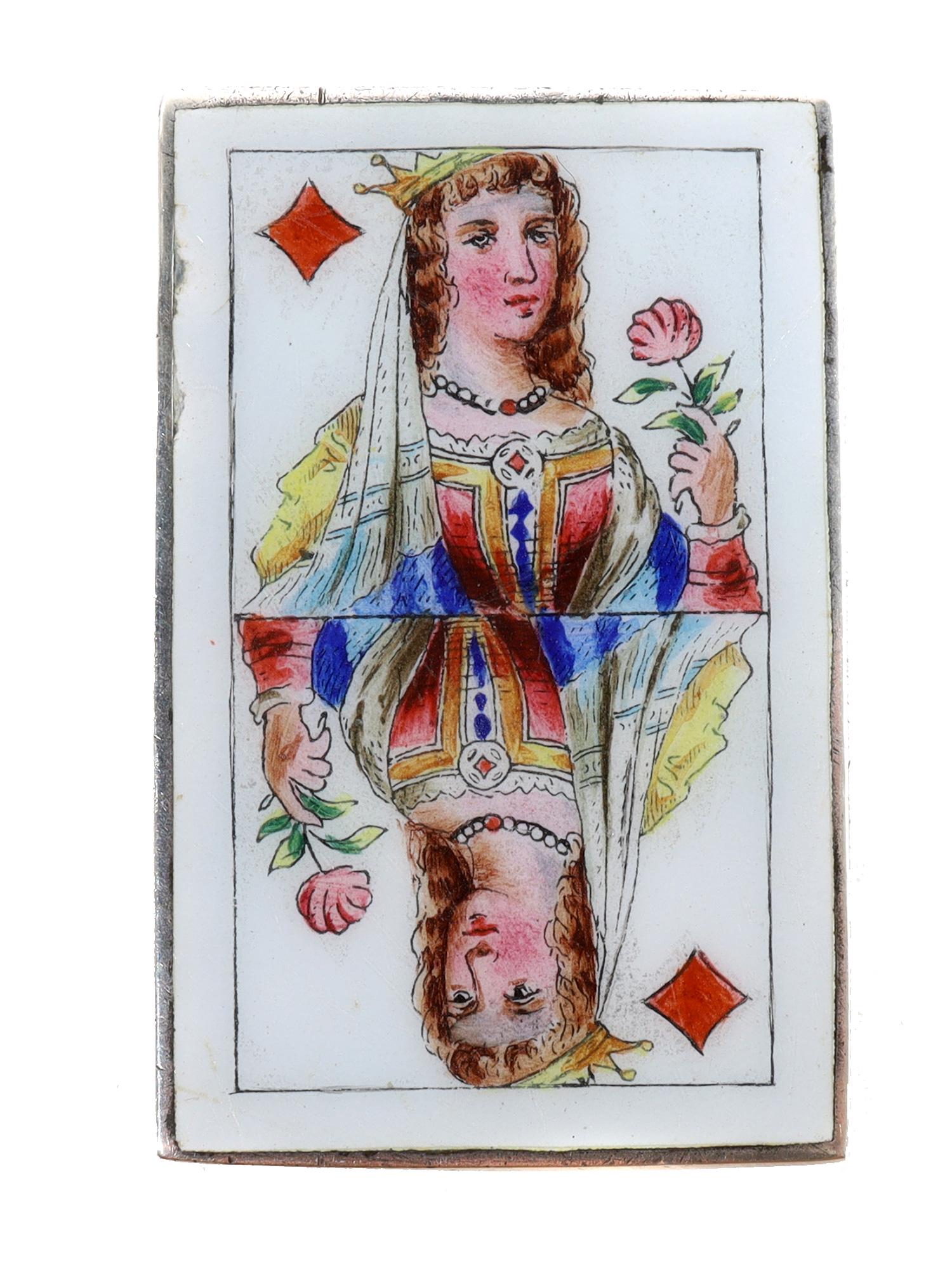 A RARE RUSSIAN SILEVR AND ENALE MATCH HOLDER (1 of 3)