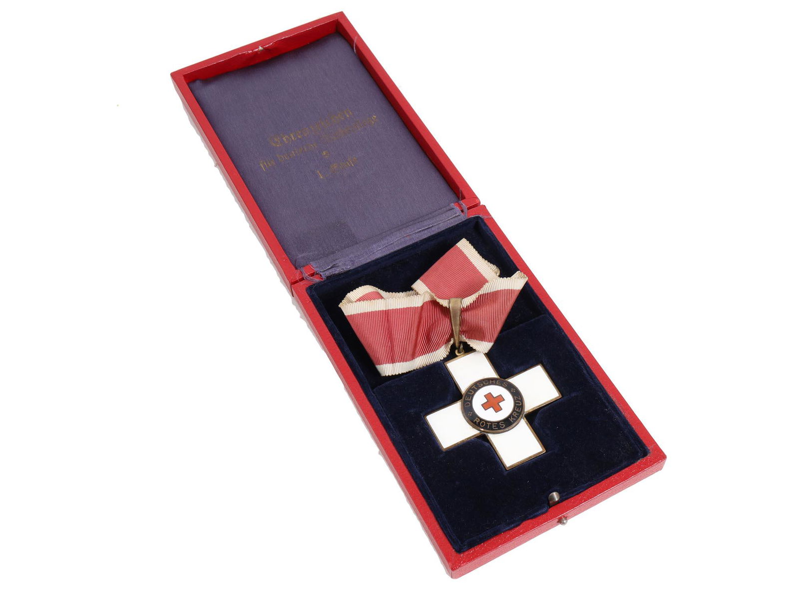 A CASED GERMAN RED CROSS ORDER (PRE WWII) (1 of 6)