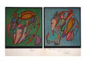 A LOT OF TWO LITHOGRAPHS BY MIKHAIL CHEMIAKIN