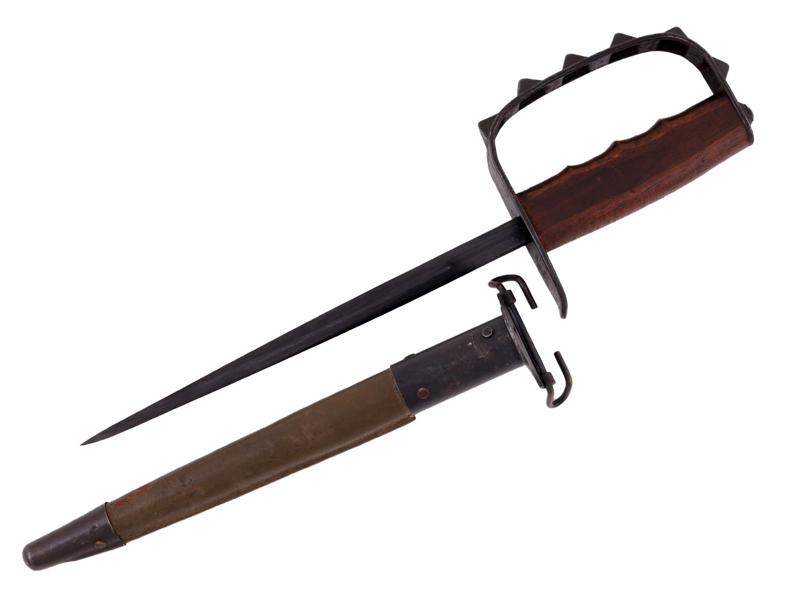 A. U.S. WWI M1917 TRENCH KNIFE BY LF&C: U.S. WWI M1917 Trench Knife w/Scabbard â€“ Marked LF&C Maker: Landers, Frary, and Clark (L.F. & C.) This U.S. WWI M1917 Trench Knife is the finest conditioned one we have had the opportunity to o
