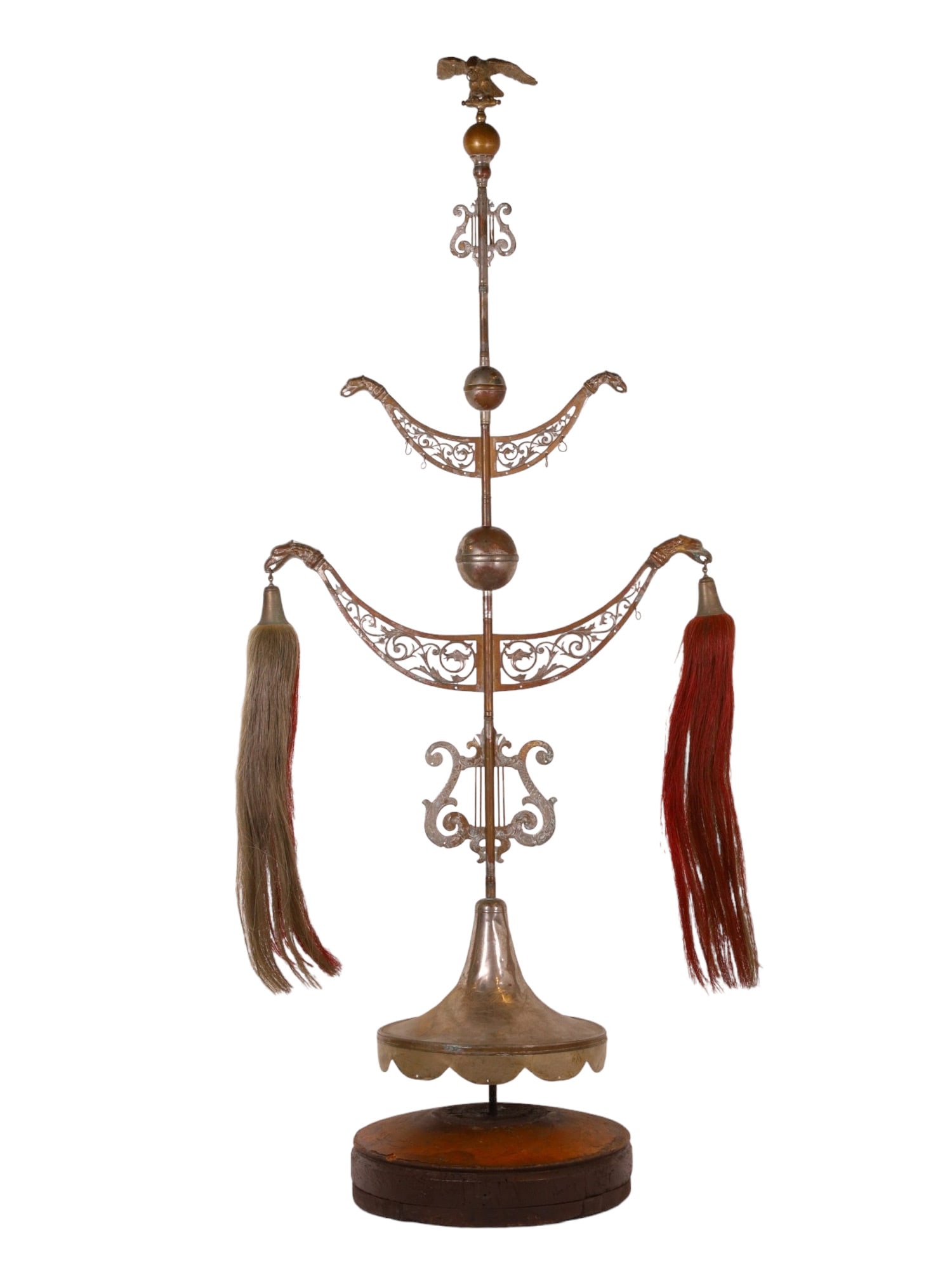 A Rare German Music Band Instrument 1850s Schellenbaum Auction