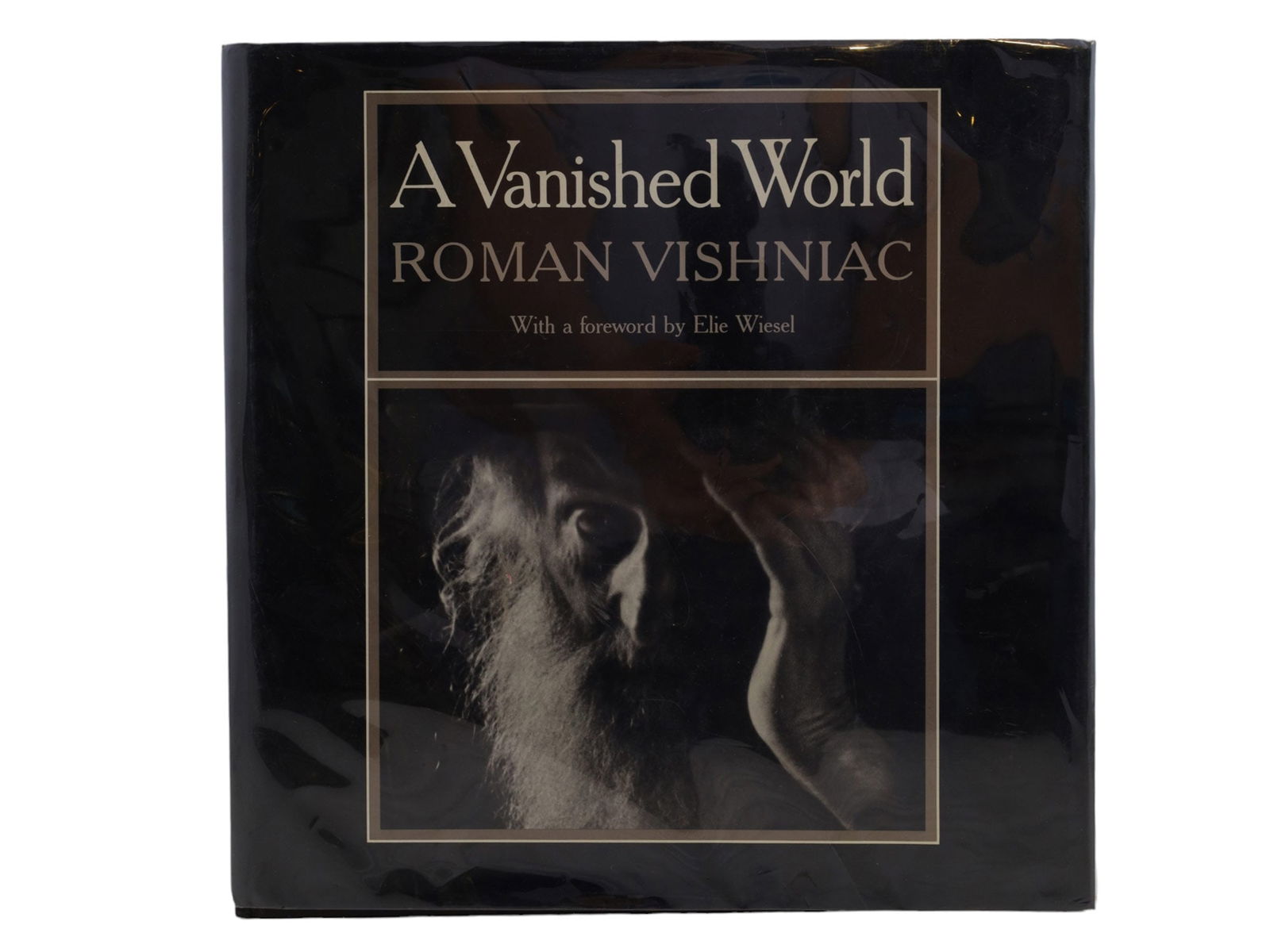 A PHOTO BOOK "A VANISHED WORLD" BY ROMAN VISHNIAC WITH AUTOGRAPH