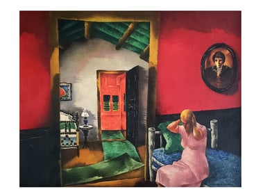 A WILLIAM SAMUEL SCHWARTZ, RUSSIAN, OIL ON CANVAS PAINTING