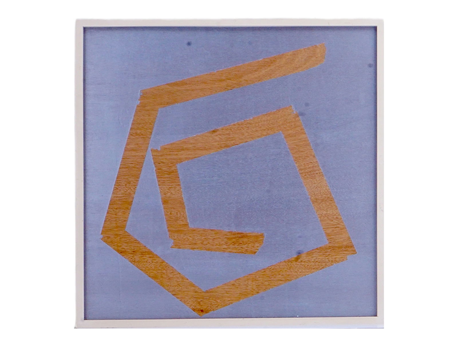 A MIXED MEDIA ARTWORK PAINTING BY TOM BURR, "SPIRALING (NED) [DIPTYCH]" (1 of 3)