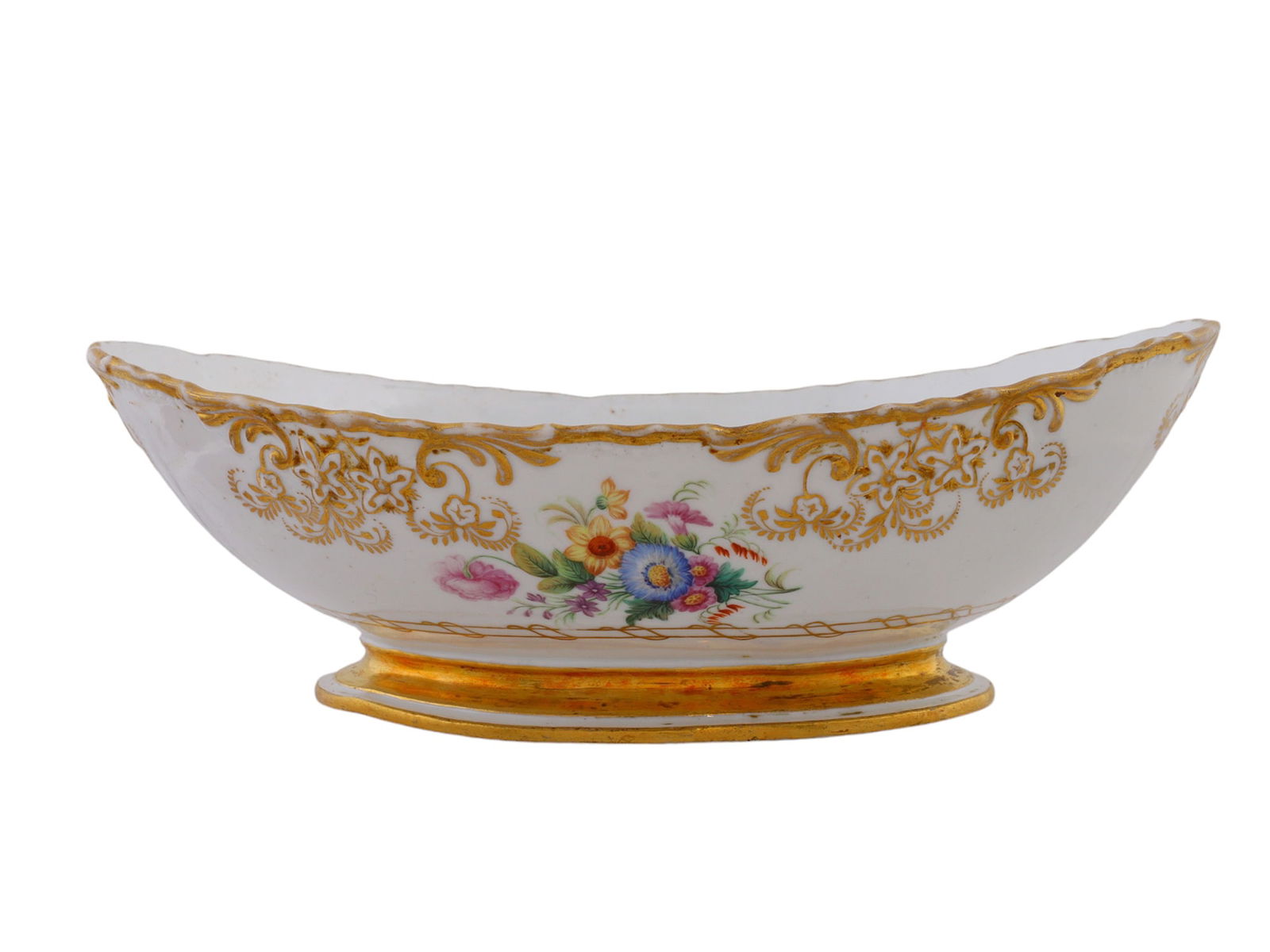 A RUSSIAN IMPERIAL PORCELAIN FACTORY FRUIT BOWL, NI (1 of 6)