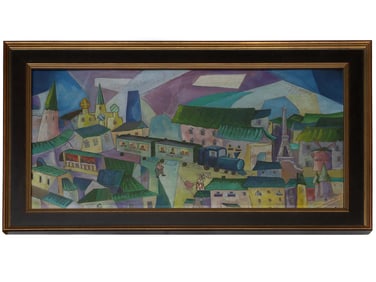 A KIRILL ZDANEVICH (1892-1969), RUSSIAN, GOUACHE PAINTING