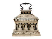 A RENAISSANCE ITALIAN CARVED BONE WEDDING CASKET, ATTR. TO THE EMBRIACHI WORKSHOP, C. 1400