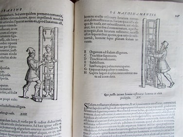 1555 SURGERY ILLUSTRATED MEDICAL WORK ANTIQUE FOILO VELLUM 16 CENT. GESSNER ED.