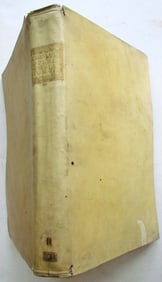 1724 VELLUM BOUND ANTIQUE FOLIO SYNODORUM GENERALIUM BY CHRISTIAN LUPUM VENICE