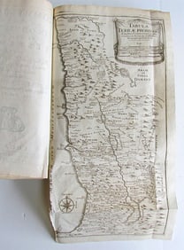 1731 BIBLE OLD TESTAMENT COMMENTARY BY A.CALMET VELLUM FOLIO ILLUSTRATED ANTIQUE