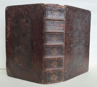 1739 COLLECTION OF SPEECHES BY VIERTER THEIL NICELY BOUND ANTIQUE GERMAN