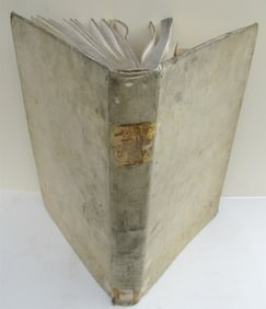 1741 VELLUM BOUND ANTIQUE FOLIO S. AURELII AUGUSTINI BY ANGELO CUPETIOLI