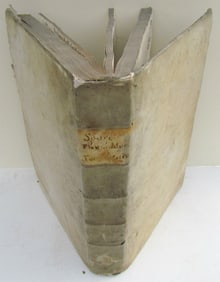 1742 VELLUM BOUND ANTIQUE FOLIO BY PATRITII SPORER