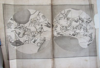 1747 POLYMETIS BY J. SPENCE WORKS OF ROMAN POETS FULLY ILLUSTRATED ANTIQUE FOLIO