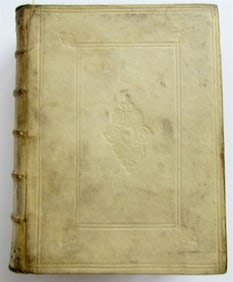 1765 COMMENTARIUS AD PSALMOS BY HERMAN VENEMA ANTIQUE VELLUM BINDING IN LATIN