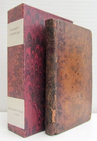 1772 TERENCE COMEDIES POETRY ANTIQUE PUBLIUS TERENTIUS AFER