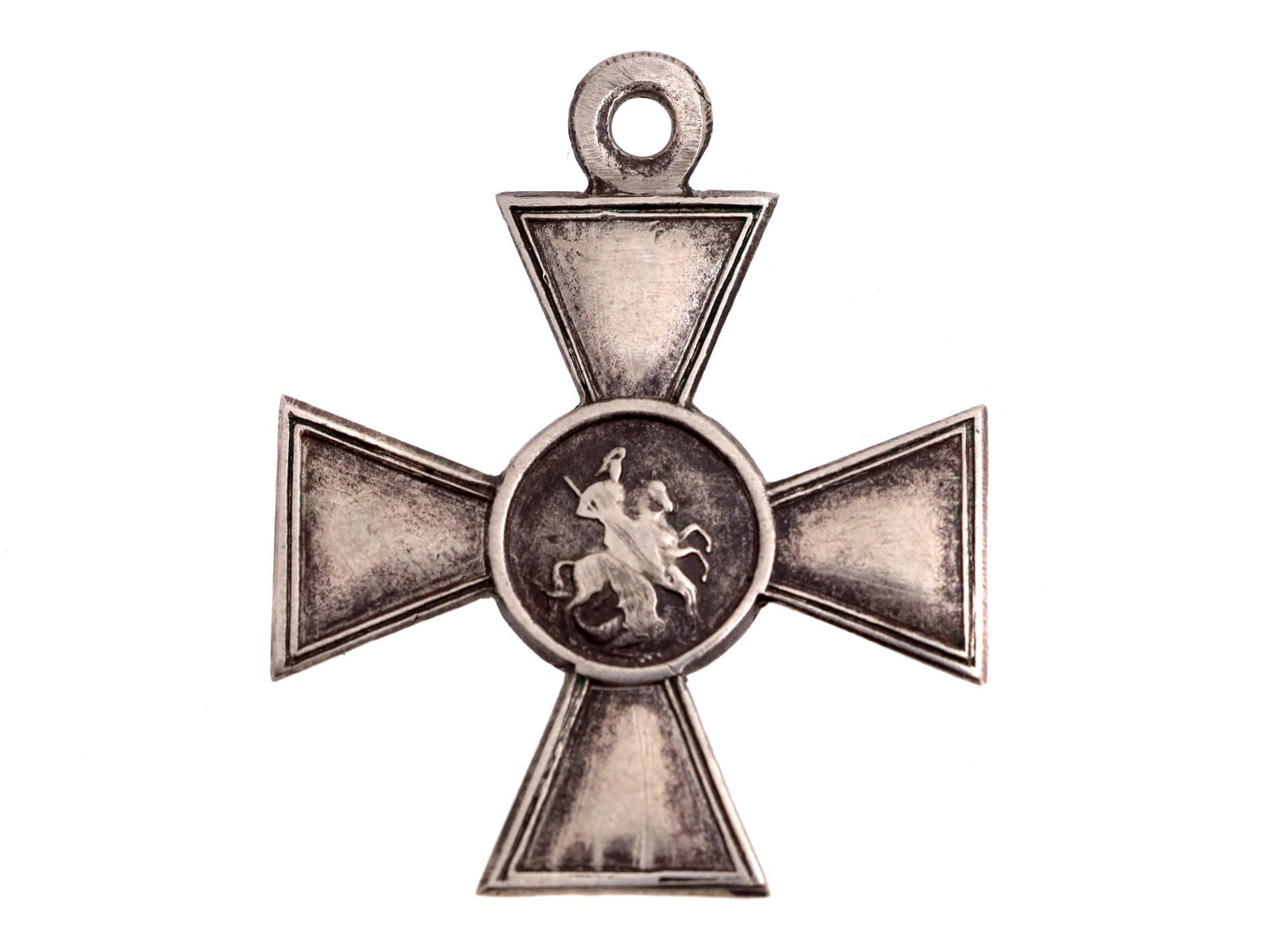A RUSSIAN IMPERIAL ST. GEORGE BADGE 4TH CLASS (1 of 2)