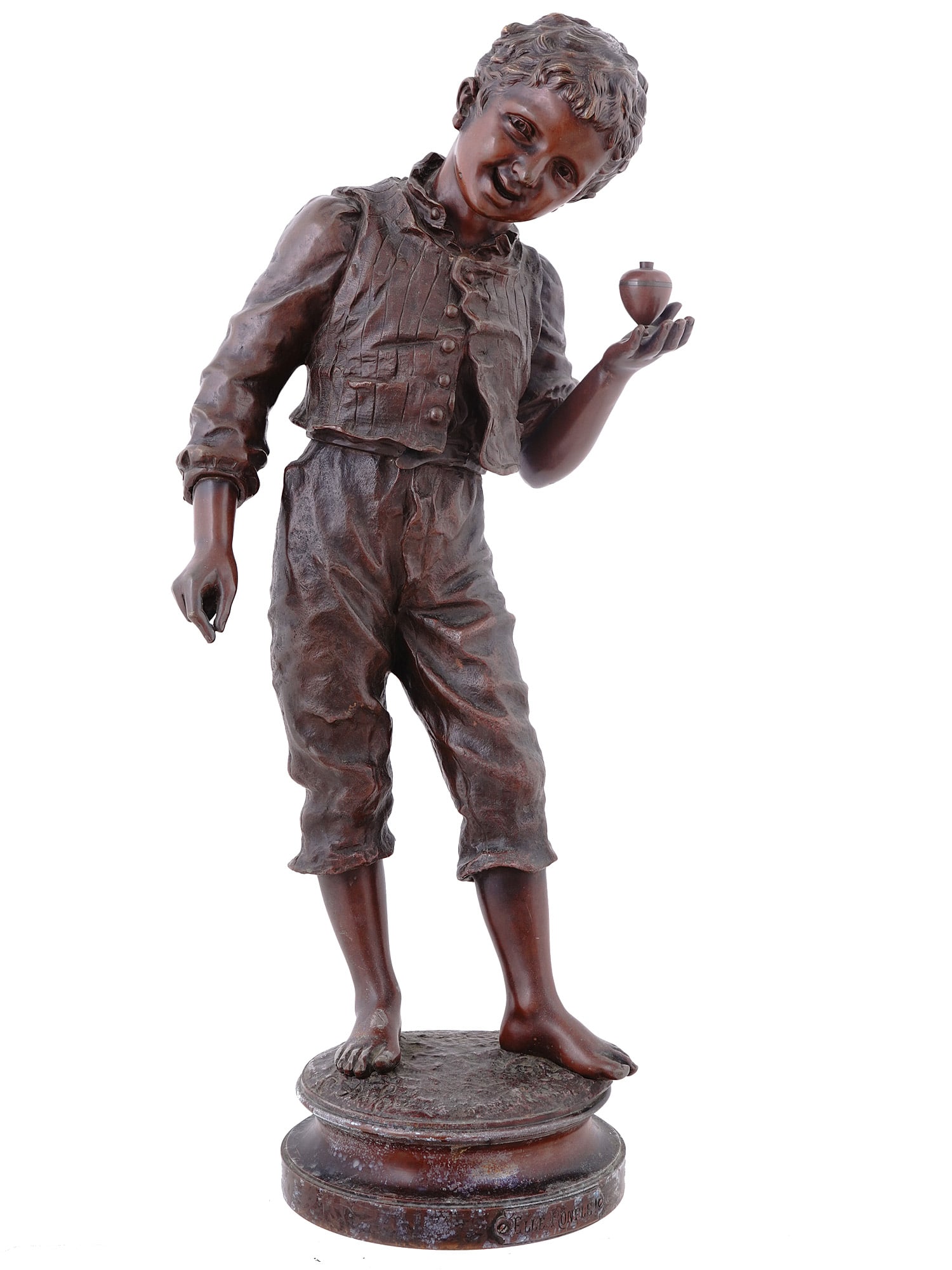 A CHARLES ANFRIE BRONZE 'ELLE RONFLE', 19TH CENTURY (1 of 7)