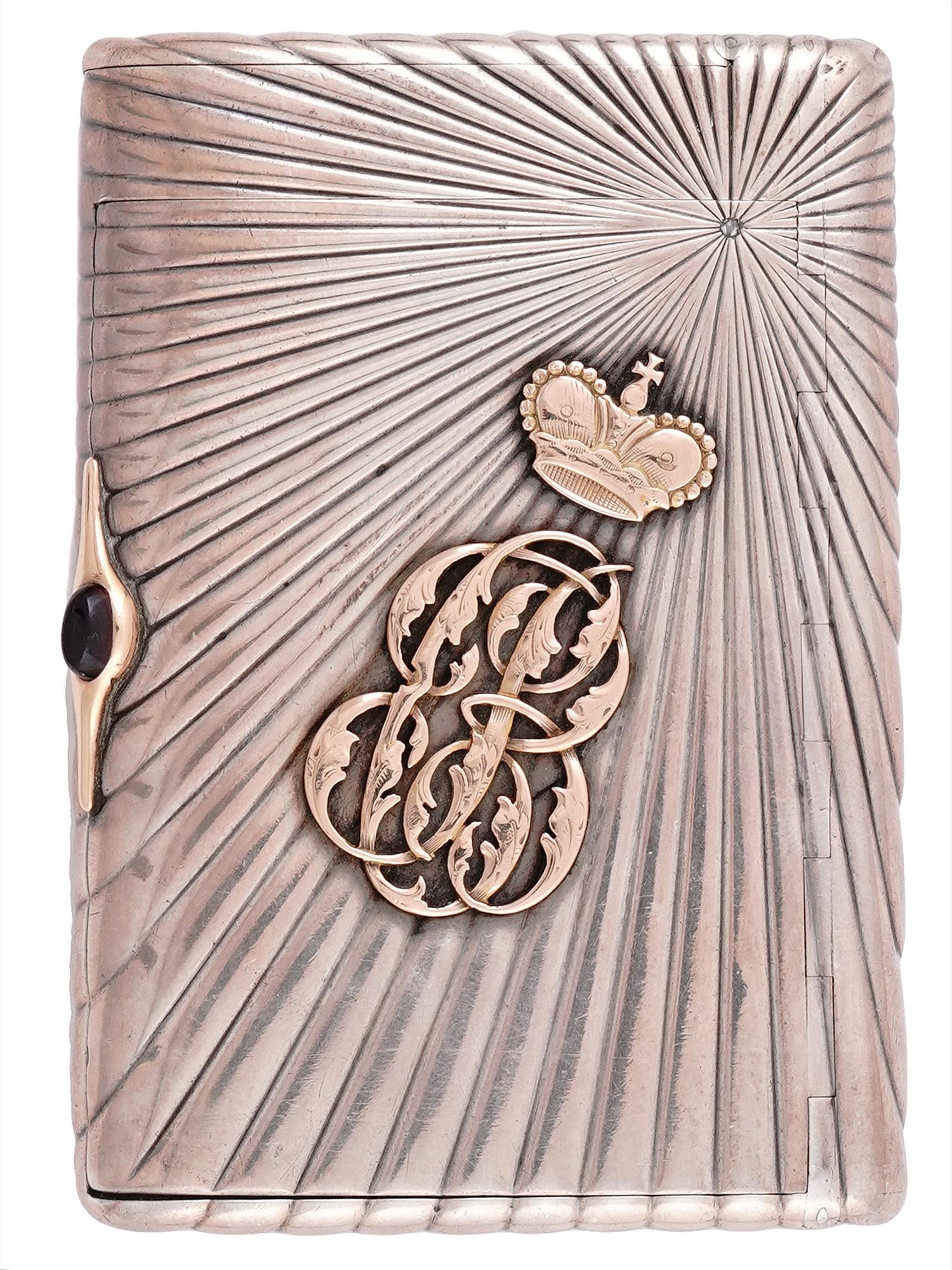 RUSSIAN SILVER CIGARETTE CASE, 1882-1899 (1 of 8)