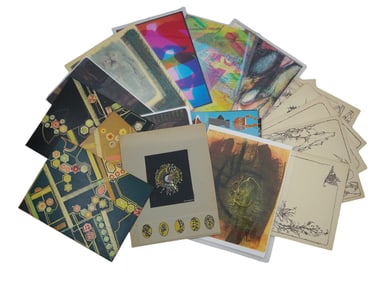 A LOT OF STANLEY STANGREN, AMERICAN, ART PRINTS