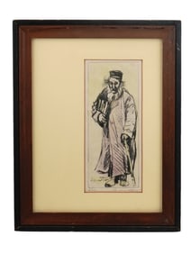 A JOHN LE QUINTANA, FRENCH ETCHING